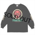 PORKCHOP/NOTHING DEVIL L/S TEE（BLACK）［プリント長袖T-24春夏］