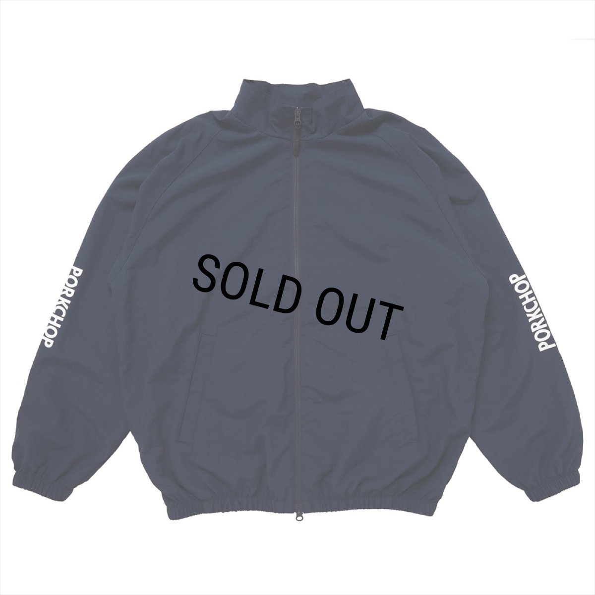 画像2: PORKCHOP/NOTHING DEVIL NYLON JKT（NAVY）［ナイロンJKT-24春夏］ (2)