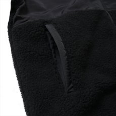 画像7: PORKCHOP/BOA FLEECE ZIP UP HOODIE（BLACK）［ボアフリースジップアップフーディー-24春夏］ (7)
