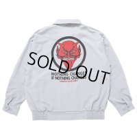 PORKCHOP/NOTHING DEVIL LOOSE JKT（GRAY）［ルーズJKT-24春夏］