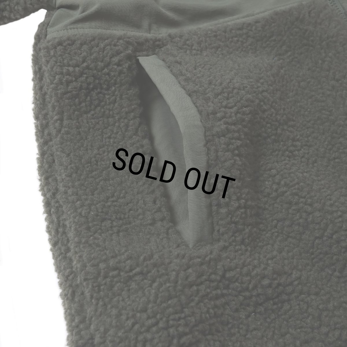 画像7: PORKCHOP/BOA FLEECE STAND JKT（FOREST GREEN）［ボアフリーススタンドJKT-24春夏］ (7)