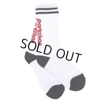 PORKCHOP/PORK SOX P-23 type-A（WHITE）［ソックス-24春夏］