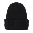 画像2: PORKCHOP/O.E. KNIT CAP（BLACK）［ニットキャップ-24春夏］ (2)