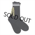 PORKCHOP/PORK SOX P-23 type-A（BLACK）［ソックス-24春夏］