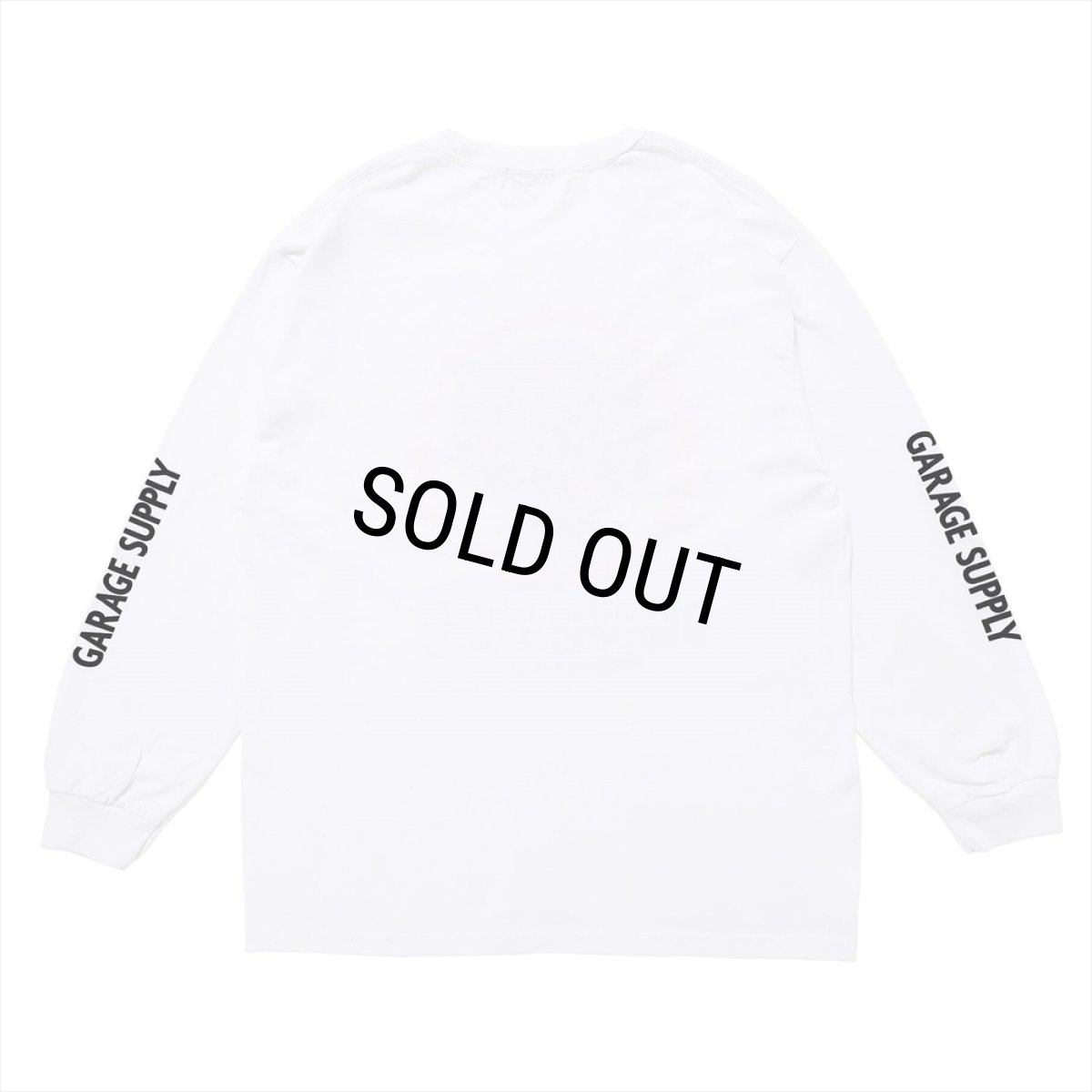 画像2: PORKCHOP/NOTHING DEVIL L/S TEE（WHITE）［プリント長袖T-24春夏］ (2)