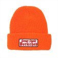 画像1: PORKCHOP/O.E. KNIT CAP（ORANGE）［ニットキャップ-24春夏］ (1)