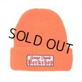 PORKCHOP/O.E. KNIT CAP（ORANGE）［ニットキャップ-24春夏］