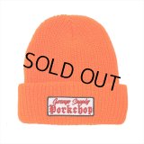 PORKCHOP/O.E. KNIT CAP（ORANGE）［ニットキャップ-24春夏］