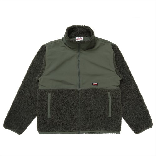 他の写真1: PORKCHOP/BOA FLEECE STAND JKT（FOREST GREEN）［ボアフリーススタンドJKT-24春夏］