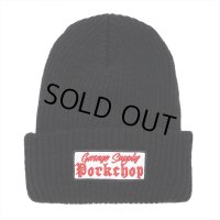 PORKCHOP/O.E. KNIT CAP（BLACK）［ニットキャップ-24春夏］