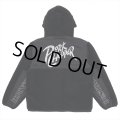 PORKCHOP/BOA FLEECE ZIP UP HOODIE（BLACK）［ボアフリースジップアップフーディー-24春夏］