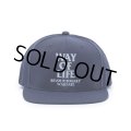 RATS/EMBROIDERY CAP "WAY OF LIFE"（NAVY/PEARL BLUE）［スナップバックキャップ-24春夏］