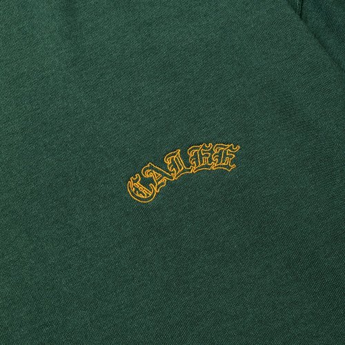 他の写真2: CALEE/VINTAGE TYPE R/C DROP SHOULDER L/S TEE（GREEN）［ドロップショルダー長袖T-24春夏］