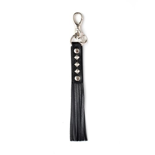 他の写真1: CALEE/STUDS LEATHER ASSORT KEY RING ＜TYPE I＞ A（BLACK/A）［スタッズレザーキーリング-24春夏］