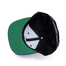 画像5: RATS/EMBROIDERY CAP "WAY OF LIFE"（BLACK/CHARCOAL）［スナップバックキャップ-24春夏］ (5)