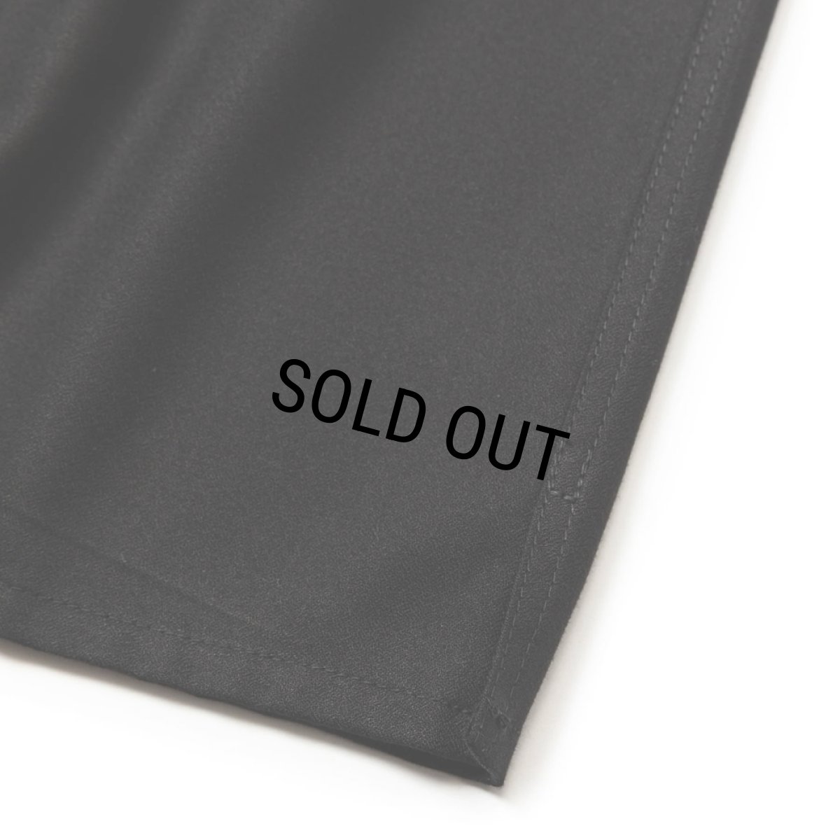 画像6: 【30%OFF】CALEE/EMBROIDERY OPEN COLLAR L/S SH（BLACK）［オープンカラーシャツ-24春夏］ (6)