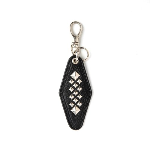 他の写真1: CALEE/STUDS LEATHER ASSORT KEY RING ＜TYPE I＞ C（BLACK/C）［スタッズレザーキーリング-24春夏］