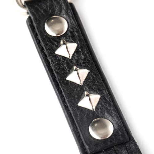 他の写真2: CALEE/STUDS LEATHER ASSORT KEY RING ＜TYPE I＞ A（BLACK/A）［スタッズレザーキーリング-24春夏］