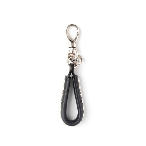 他の写真1: CALEE/STUDS LEATHER ASSORT KEY RING ＜TYPE I＞ D（BLACK/D）［スタッズレザーキーリング-24春夏］