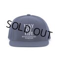 RATS/EMBROIDERY CAP "WAY OF LIFE"（NAVY/SILVER GRAY）［スナップバックキャップ-24春夏］