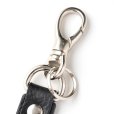 画像2: CALEE/STUDS LEATHER ASSORT KEY RING ＜TYPE I＞ A（BLACK/A）［スタッズレザーキーリング-24春夏］ (2)