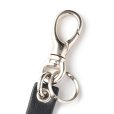 画像2: CALEE/STUDS LEATHER ASSORT KEY RING ＜TYPE I＞ B（BLACK/B）［スタッズレザーキーリング-24春夏］ (2)