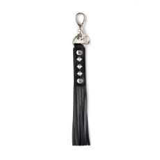 画像1: CALEE/STUDS LEATHER ASSORT KEY RING ＜TYPE I＞ A（BLACK/A）［スタッズレザーキーリング-24春夏］ (1)