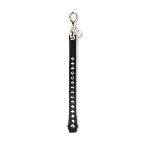 他の写真1: CALEE/STUDS LEATHER ASSORT KEY RING ＜TYPE I＞ B（BLACK/B）［スタッズレザーキーリング-24春夏］