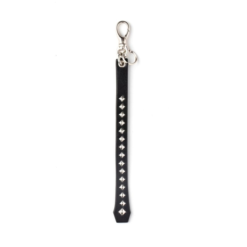 画像1: CALEE/STUDS LEATHER ASSORT KEY RING ＜TYPE I＞ B（BLACK/B）［スタッズレザーキーリング-24春夏］