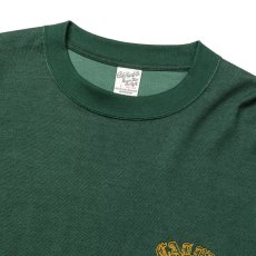 画像2: 【40%OFF】CALEE/VINTAGE TYPE R/C DROP SHOULDER L/S TEE（GREEN）［ドロップショルダー長袖T-24春夏］ (2)