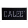 画像1: CALEE/CALEE LOGO RUBBER FOOT MAT（BLACK/GRAY）［ラバーフロアマット-24春夏］ (1)