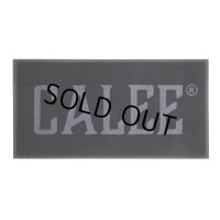 CALEE/CALEE LOGO RUBBER FOOT MAT（BLACK/GRAY） 【30%OFF】［ラバーフロアマット-24春夏］