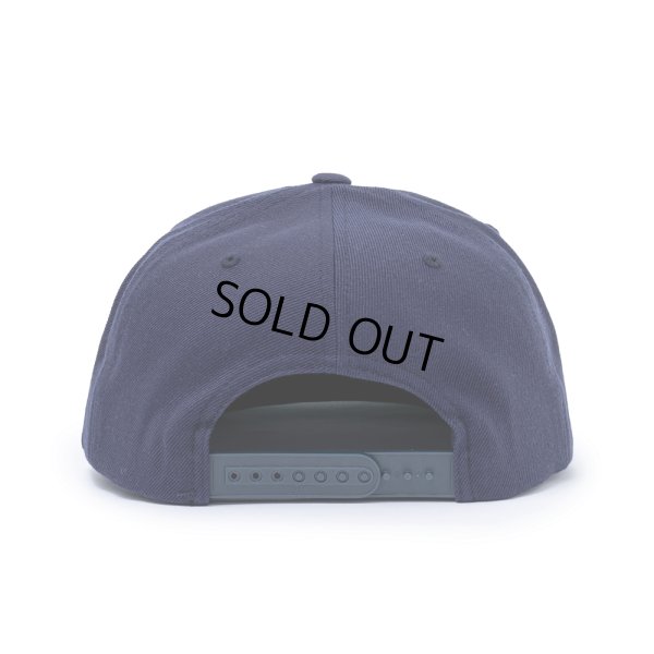 画像2: RATS/EMBROIDERY CAP "WAY OF LIFE"（NAVY/SILVER GRAY）［スナップバックキャップ-24春夏］