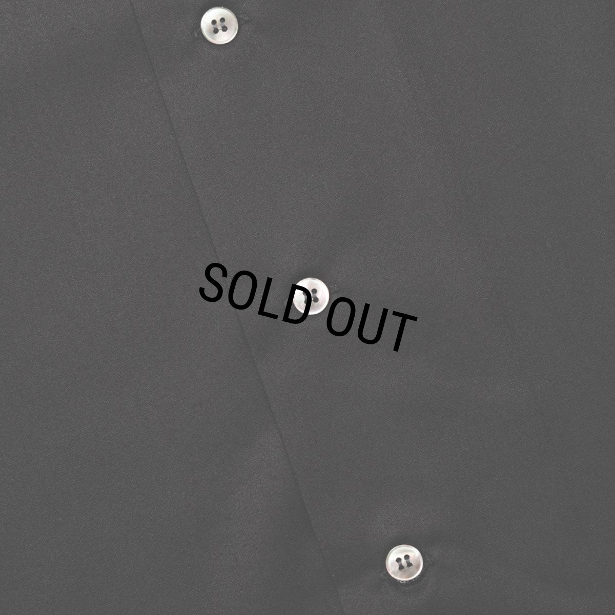 画像5: 【30%OFF】CALEE/EMBROIDERY OPEN COLLAR L/S SH（BLACK）［オープンカラーシャツ-24春夏］ (5)