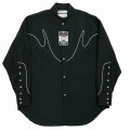 【40%OFF】DAIRIKU/"J.Fox" Western Over Shirt（Black）［ウエスタンオーバーシャツ-24春夏］