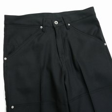 画像3: DAIRIKU/"Painter" Pressed Pants（Black）［"ペインター"スタプレパンツ-24秋冬］ (3)
