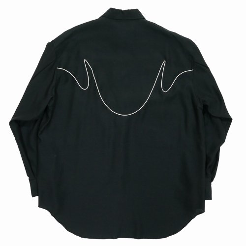 他の写真2: DAIRIKU/"J.Fox" Western Over Shirt（Black）［ウエスタンオーバーシャツ-24春夏］