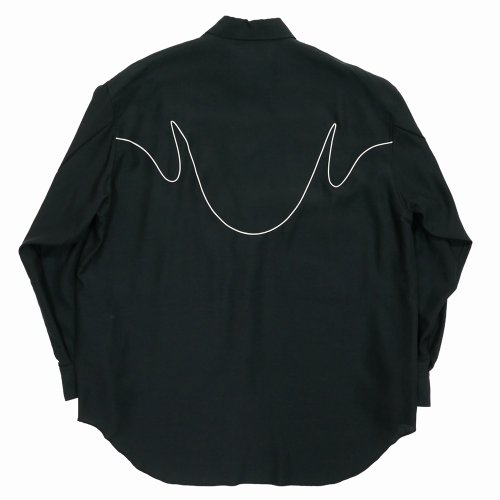 他の写真2: 【30%OFF】DAIRIKU/"J.Fox" Western Over Shirt（Black）［ウエスタンオーバーシャツ-24春夏］