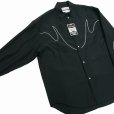 画像3: 【30%OFF】DAIRIKU/"J.Fox" Western Over Shirt（Black）［ウエスタンオーバーシャツ-24春夏］ (3)