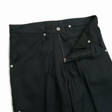 画像4: DAIRIKU/"Painter" Pressed Pants（Black）［"ペインター"スタプレパンツ-24秋冬］ (4)