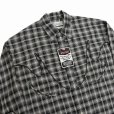 画像4: 【30%OFF】DAIRIKU/Check Western Over Shirt（Black）［チェックウエスタンオーバーシャツ-24春夏］ (4)