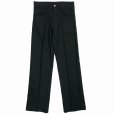 画像2: DAIRIKU/"Straight" Pressed Pants（Black）［"ストレート"スタプレパンツ-24春夏］ (2)