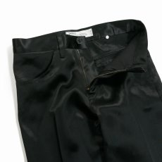 画像4: 【40%OFF】DAIRIKU/"Straight" Satin Pants（Black）［"ストレート"サテンパンツ-24春夏］ (4)