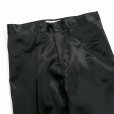 画像3: DAIRIKU/"Straight" Satin Pants（Black）［"ストレート"サテンパンツ-24春夏］