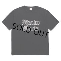 WACKO MARIA/WASHED HEAVY WEIGHT T-SHIRT（BLACK）［プリントT-24春夏］