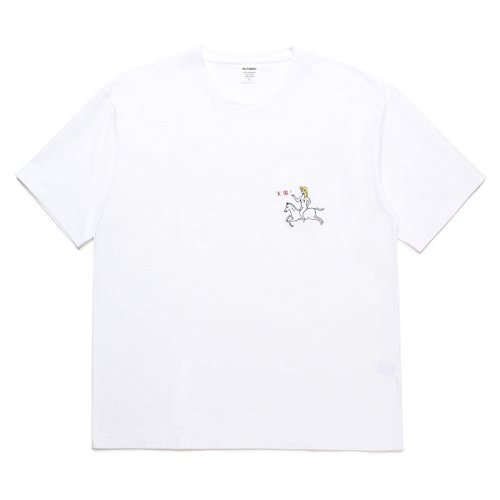 他の写真1: WACKO MARIA/WASHED HEAVY WEIGHT T-SHIRT（WHITE）［刺繍T-24春夏］