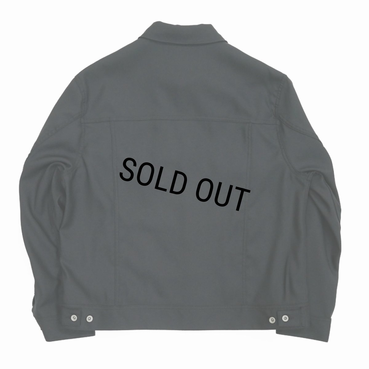 画像2: DAIRIKU/Polyester Jacket（Black）［ポリエステルJKT-24春夏］ (2)