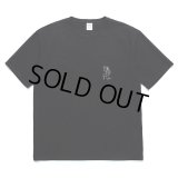 WACKO MARIA/WASHED HEAVY WEIGHT T-SHIRT（BLACK）［刺繍T-24春夏］