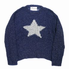 画像1: DAIRIKU/"Babylon" Star Lame Knit（Navy） 【30%OFF】［スターラメニット-24春夏］ (1)