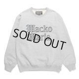 WACKO MARIA/HEAVY WEIGHT CREW NECK SWEAT SHIRT（GRAY）［クルーネックスウェット-24春夏］